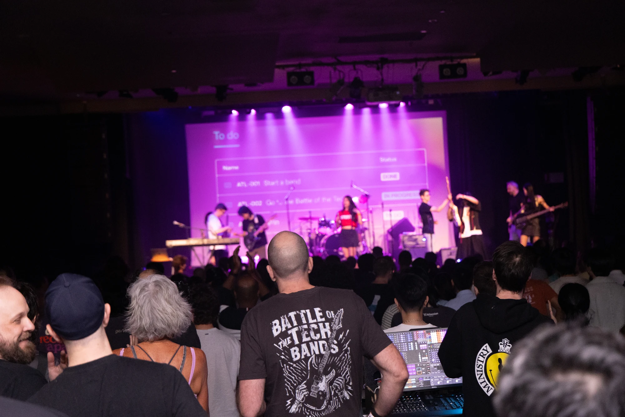 Battle of the Tech Bands event